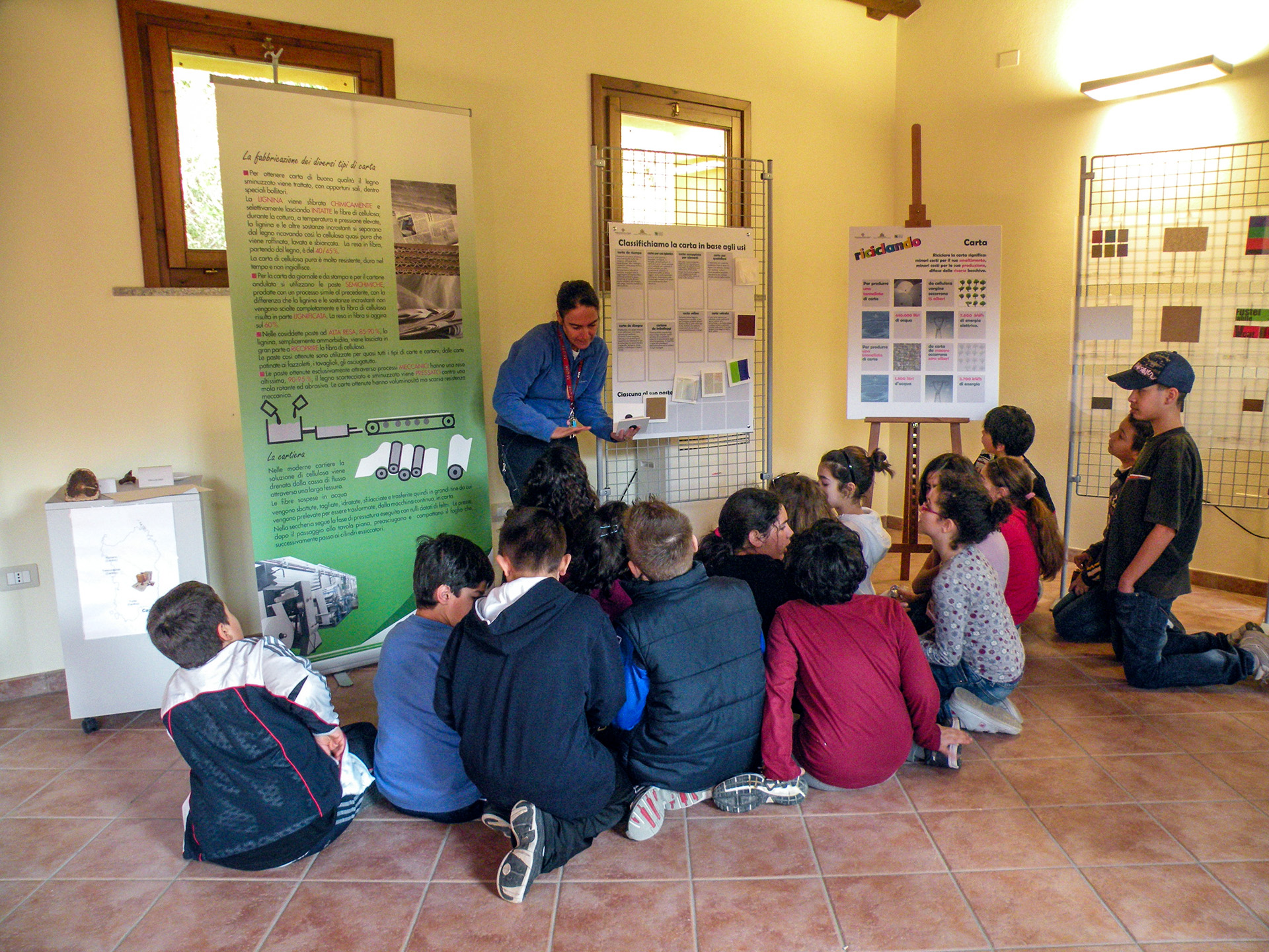 Attività didattica al CEAS Lago Baratz